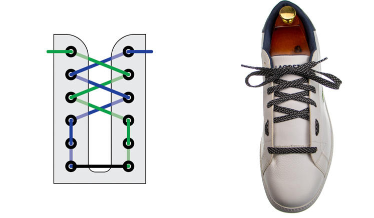 Best ways to lace your shoes to make them more comfortable